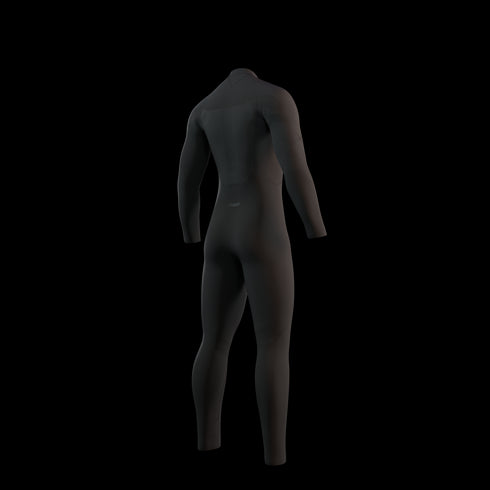 Mystic - Brand Fullsuit 3/2mm Bzip Flatlock - Svart